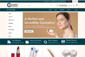 Cosmetic Ecommerce Store