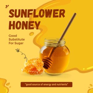 Sunflower Honey Promotion Instagram Post